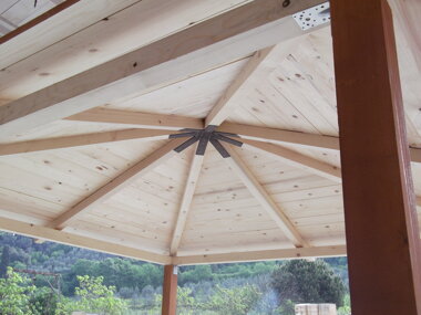 pergola legno