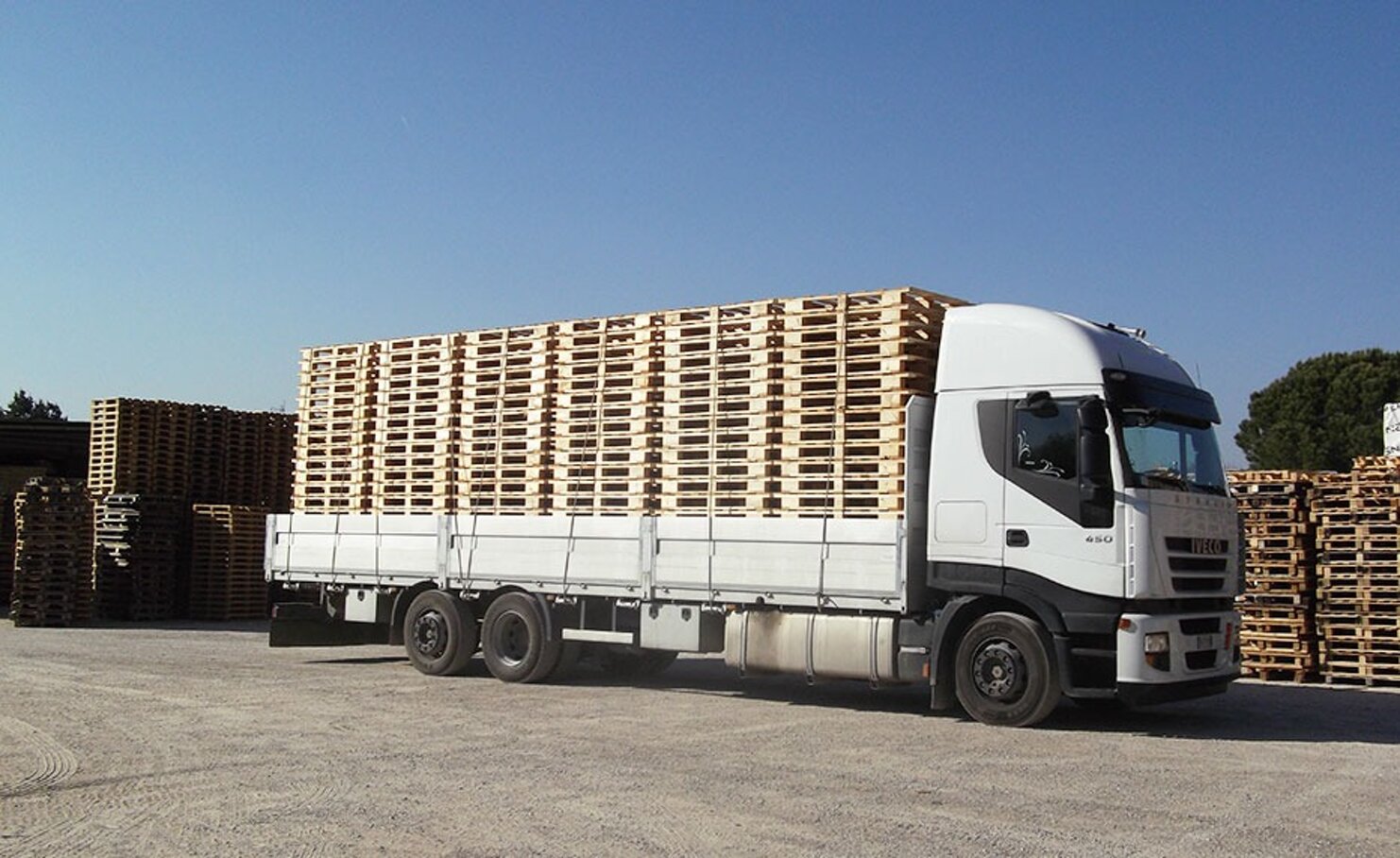 camion pallets