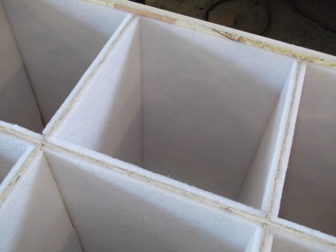 cassa legno rivestimento interno