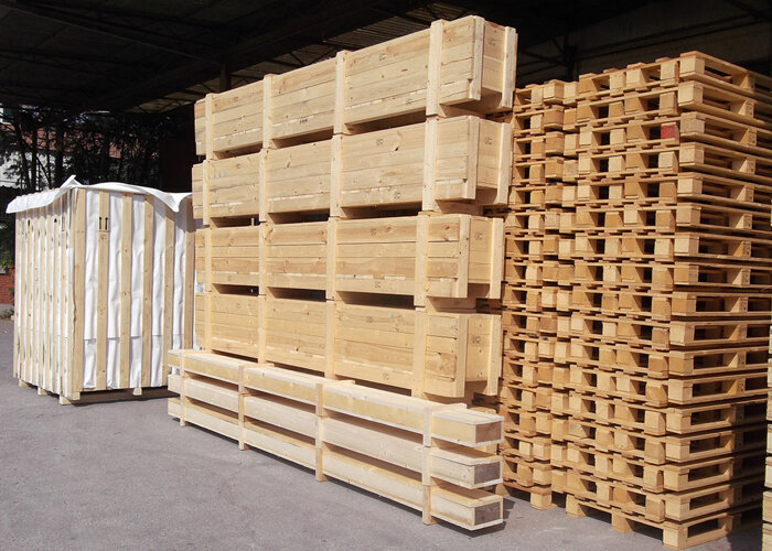 casse, gabbie, pancali