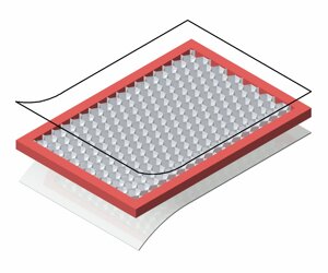 Perimeter frames in aluminum honeycomb panels