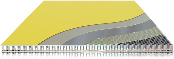 stratificazione pannelli con laminato