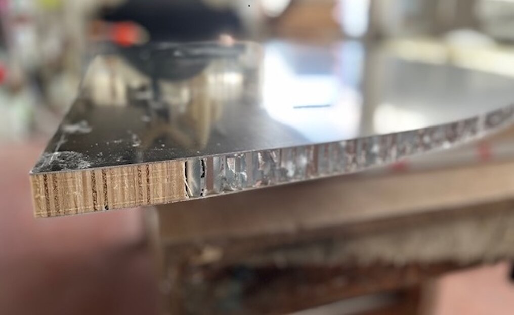 pannelli in alluminio su disegno