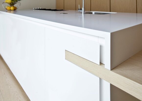 ante in corian con tecnologia in alveolare di alluminio ante in corian con tecnologia in alveolare di alluminio