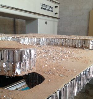 Fresatura pannelli in alluminio Fresatura pannelli in alluminio