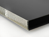 pannello in alveolare con alluminio primerizzato