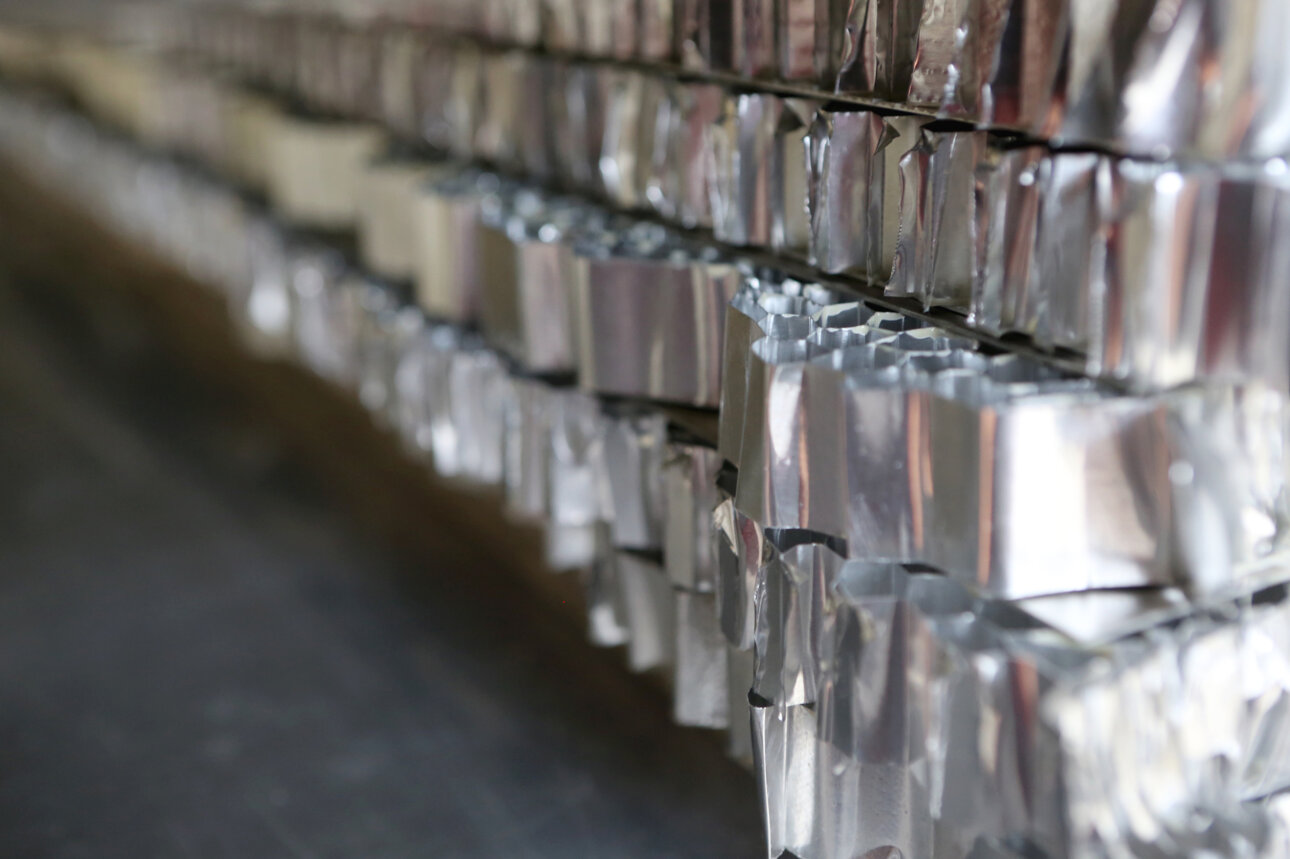 pannelli di grandi dimensioni in alluminio