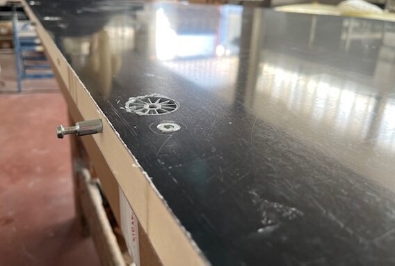 Aluminum Honeycomb panel hardware