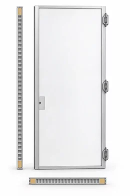 Aluminum + HDF Laminate, on one sides
