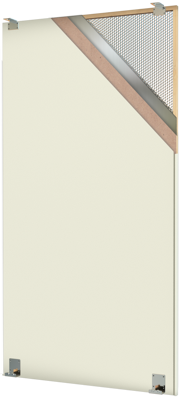 Boiserie laccata in alveolare alluminio Boiserie laccata in alveolare alluminio