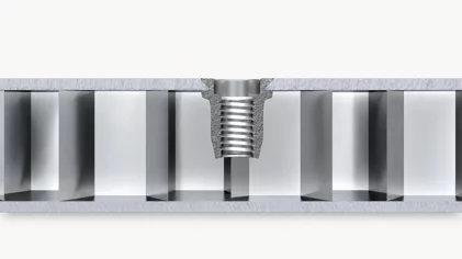 Self-tapping bushing in nylon or steel thread Self-tapping bushing in nylon or steel thread