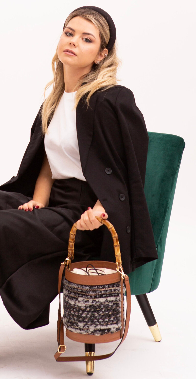 Rose Bag Cookies &amp; Wool borsa artigianale Felis