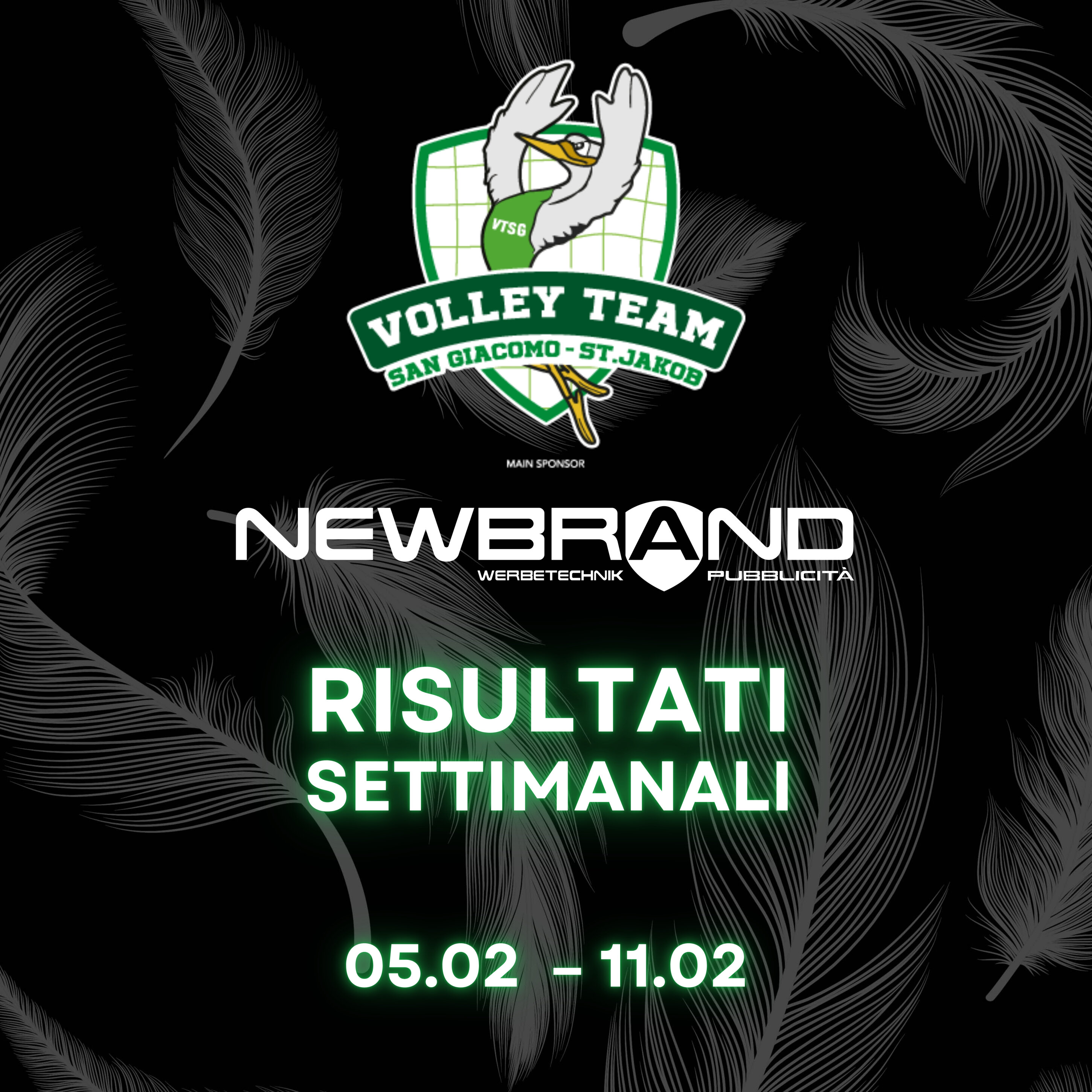 Recap Settimanale San Giacomo Volley