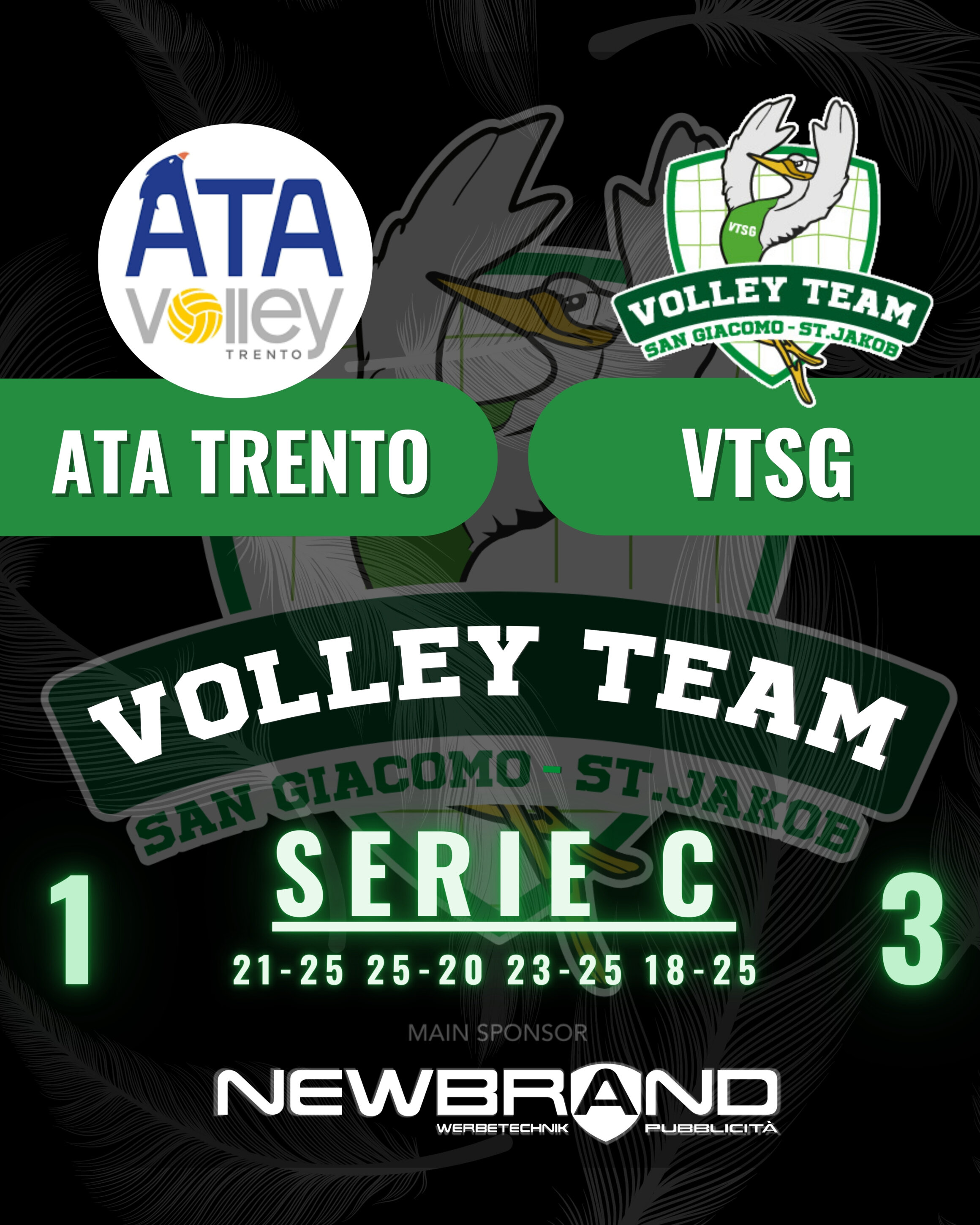 ​Il Volley Team San Giacomo soffre ma non trema