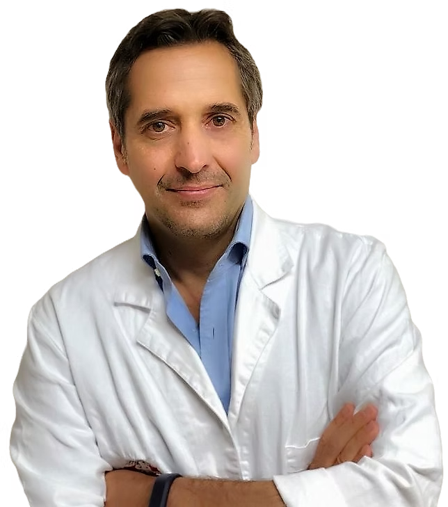 Chirurgo ortopedico in camice bianco, Firenze