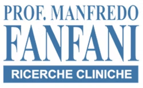 Logo del Prof. Manfredo Fanfani con testo 'Ricerche Cliniche'