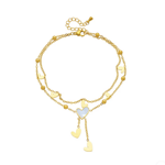 cavigliera-in-acciaio-con-ciondolo-a-cuore-stile-femminile-e-moderno