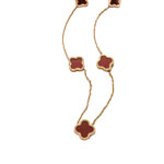 collana-quadrifoglio-colore-oro-rosa-acciaio-al-titanio