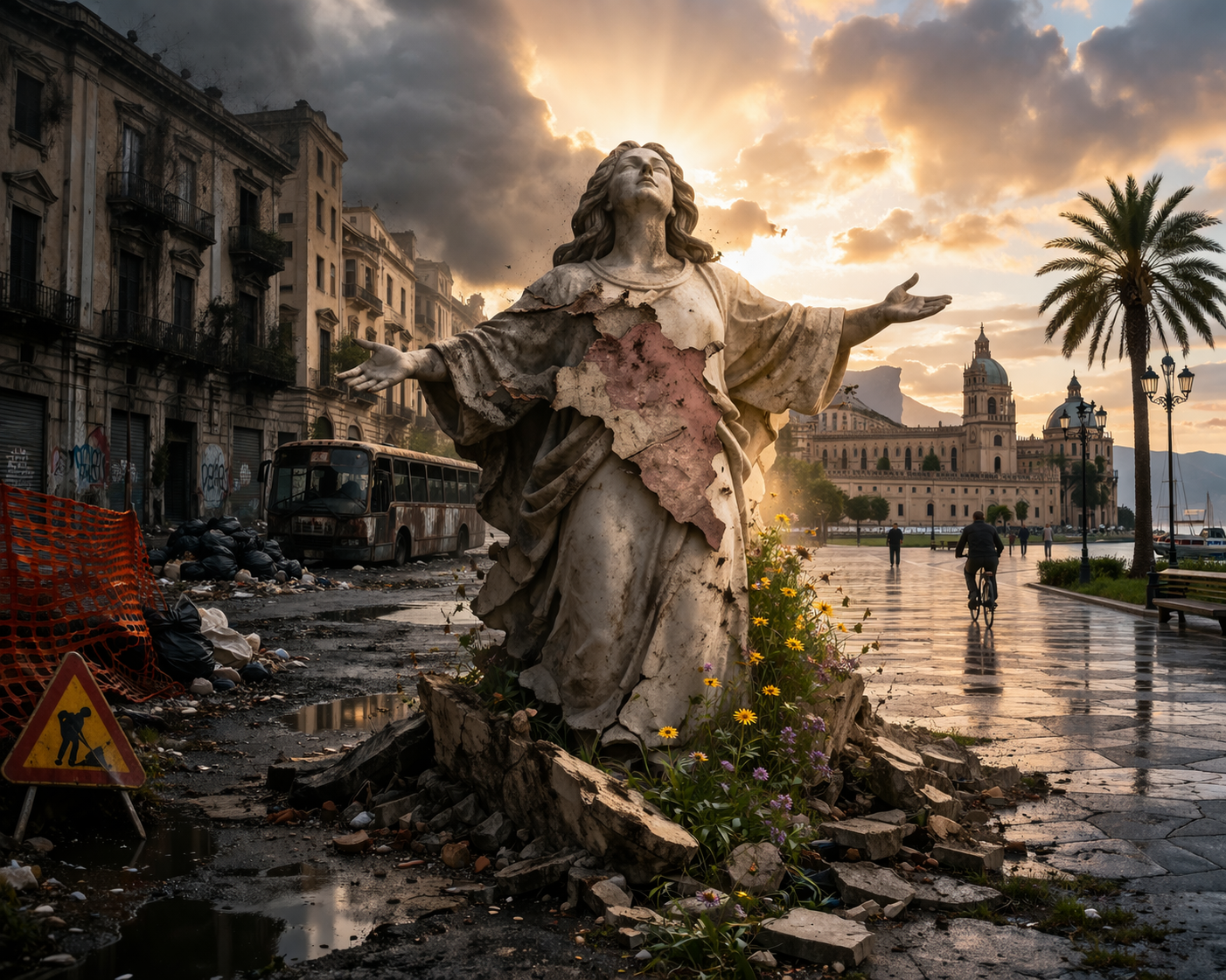 Buona Pasqua Palermo, è tempo di resurrezione: oltre il degrado, oltre il silenzio