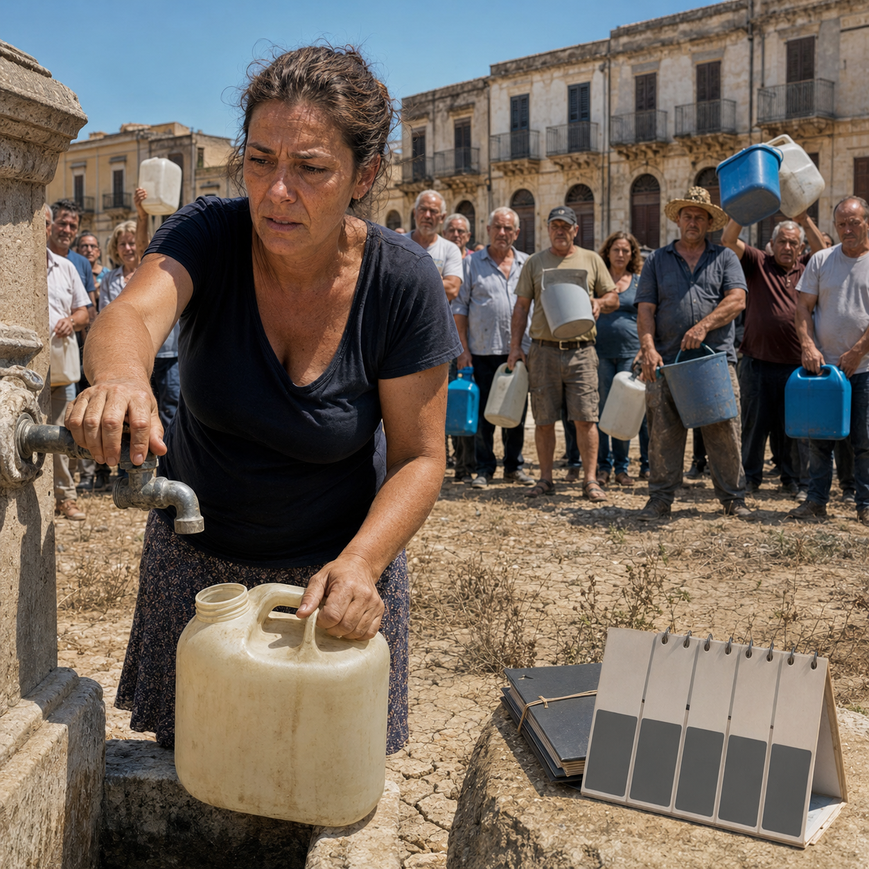Sicilia senz’acqua, ANAFePC indica la via pugliese: «Un’unica società pubblica per cambiare tutto»