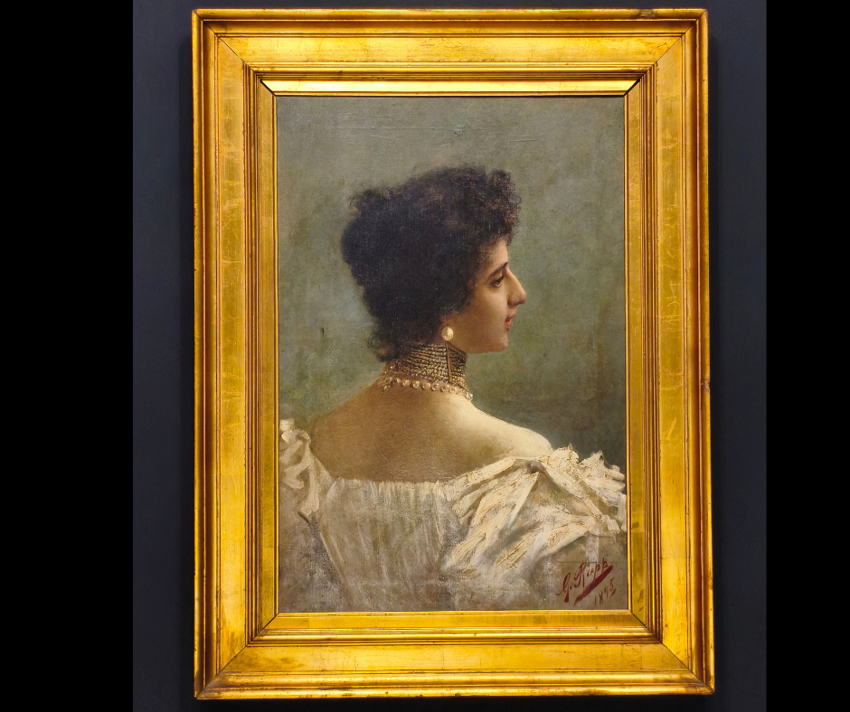 “Amatissima Franca”: a Palermo il dipinto mai esposto prima che celebra il mito della regina della Belle Époque