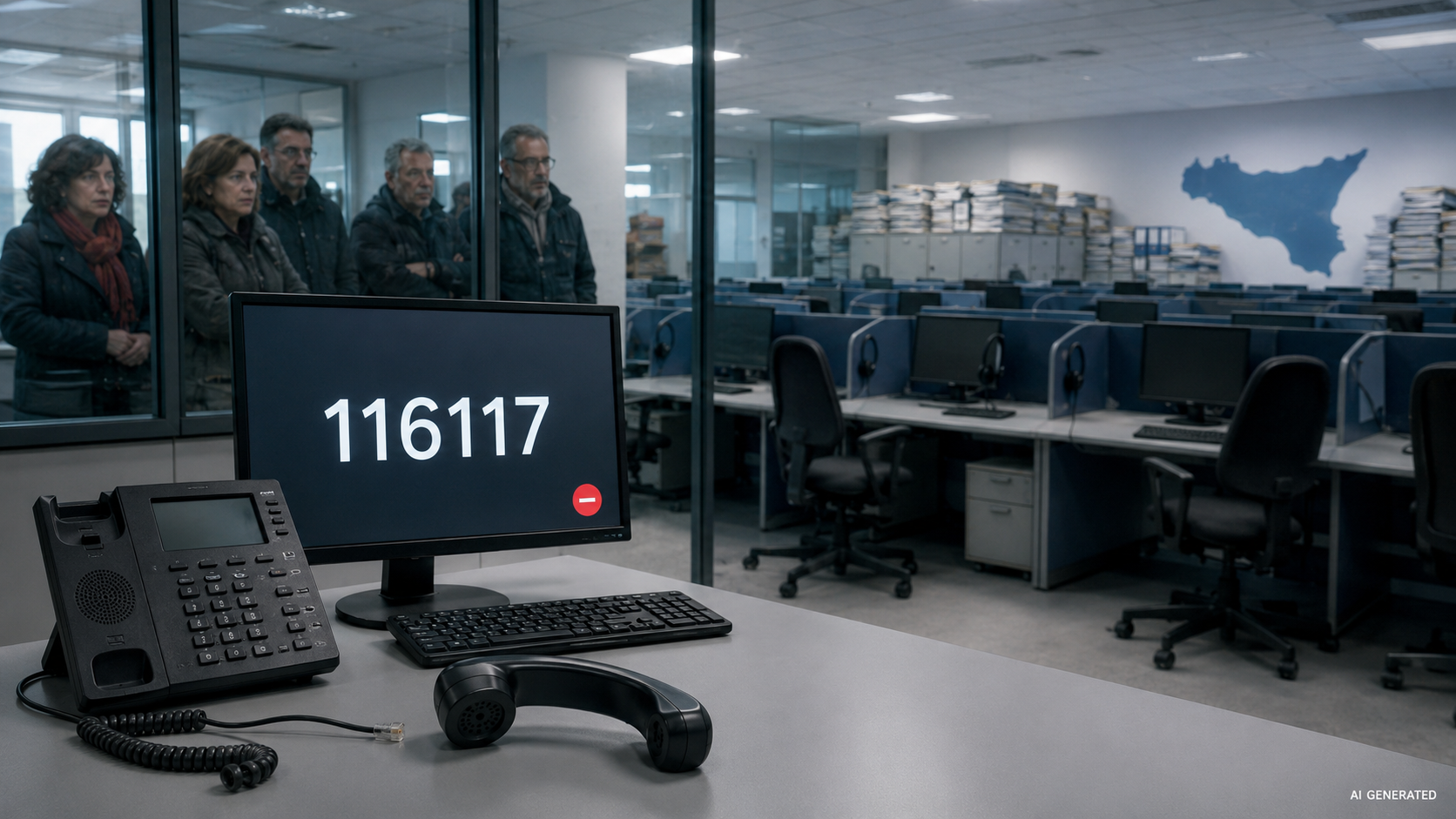 Almaviva, 387 famiglie davanti a un telefono muto: quasi 26 milioni stanziati e il centralino per le emergenze 116117 non parte