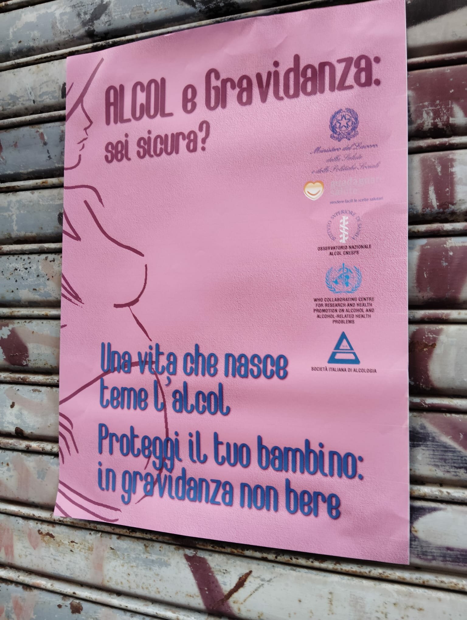“Un solo drink è già troppo”: anche Palermo si mobilita per la prevenzione contro la Sindrome Feto-Alcolica