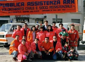 Volontari dell'associazione Pubblica Assistenza di Santeramo