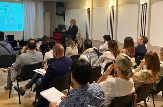 Soci di EDEN durante un seminar di formazione