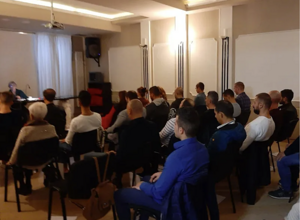 Iscritti a EDEN che partecipano al seminario StartUp