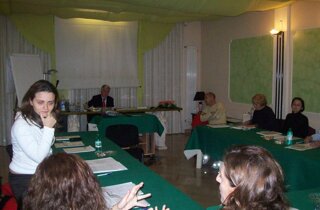 Iscritti di EDEN durante un seminar