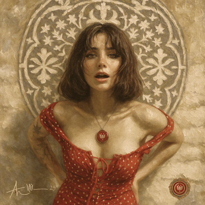 #ArtStudioFiorini #AlessandroFiorini #ArteContemporanea #PitturaDigitale #RitrattoContemporaneo #ArteFigurativa #PitturaMaterica #FemalePortrait #ContemporaryPortrait #ItalianArtist