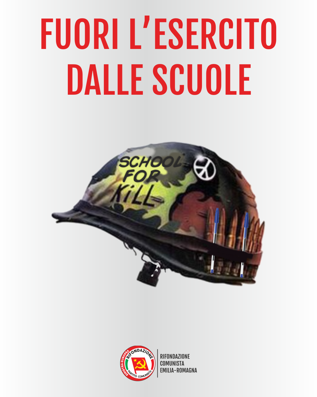 GIÙ LE MANI DALLE SCUOLE