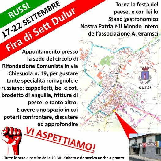 FESTA RIFONDAZIONE A RUSSI
