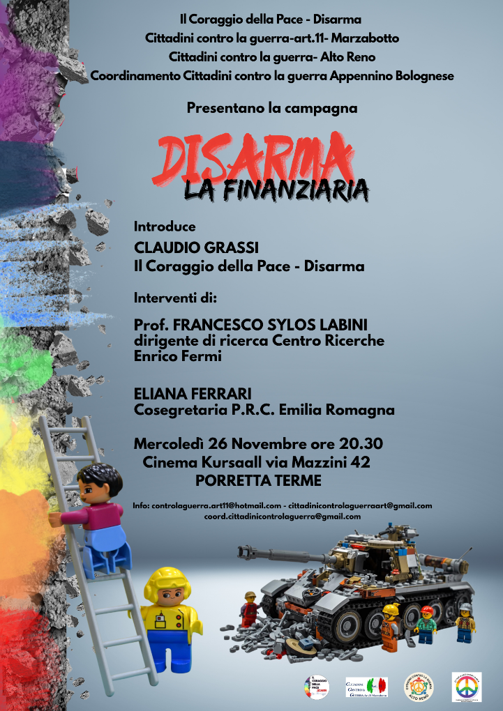 DISARMA LA FINANZIARIA