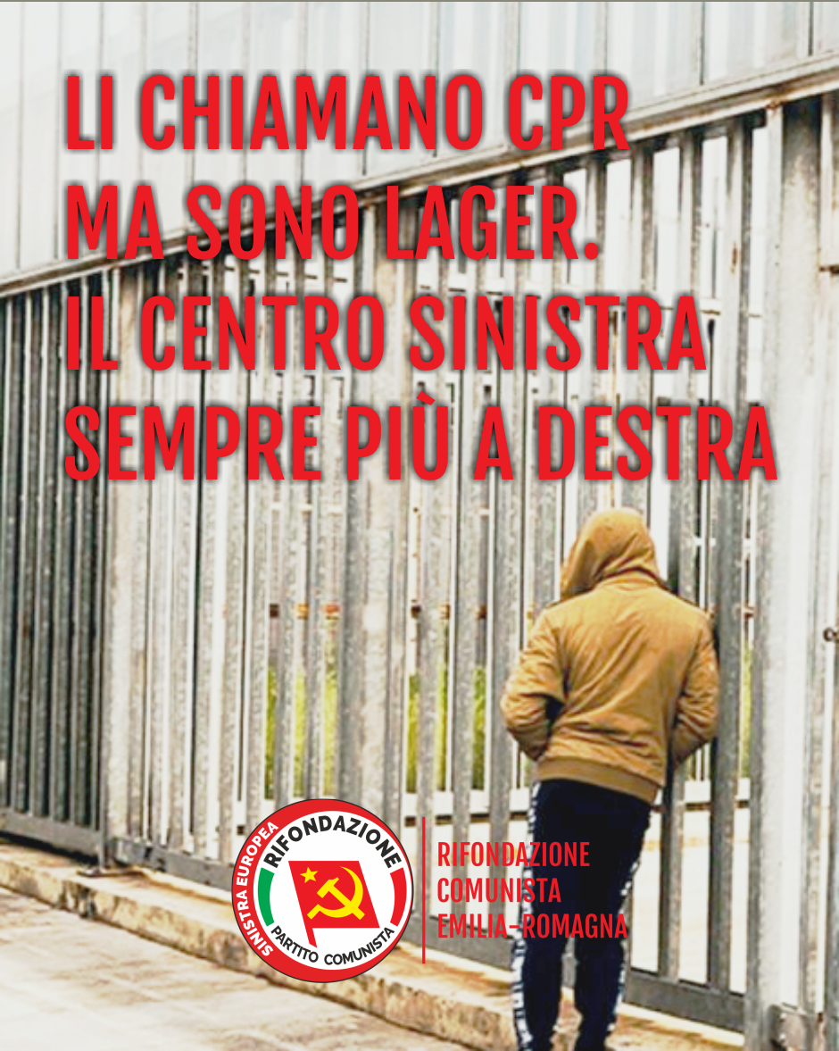 DE PASCALE STRIZZA L’OCCHIO ALLA DESTRA: NO AL RITORNO DEI CPR IN REGIONE