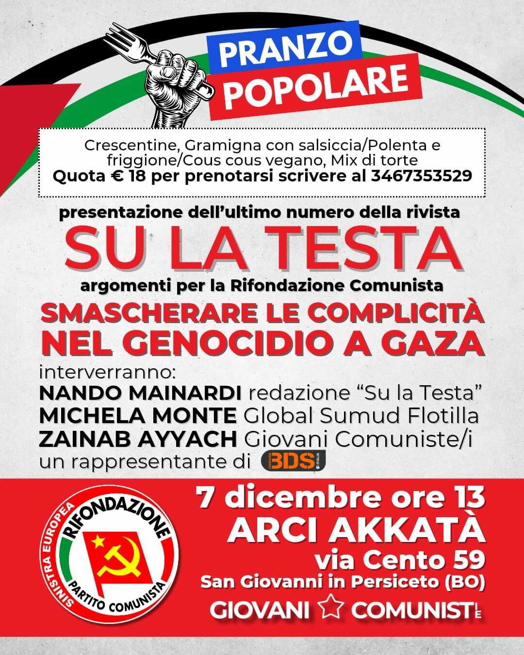 PRANZO POPOLARE