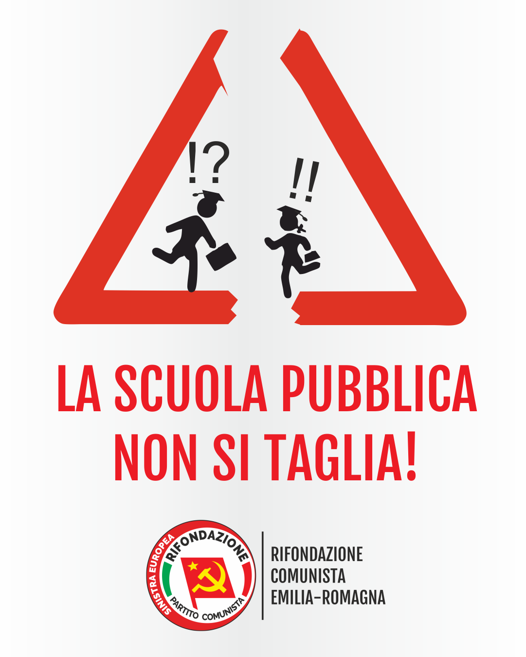 NO al commissariamento della rete scolastica dell&rsquo;Emilia-Romagna