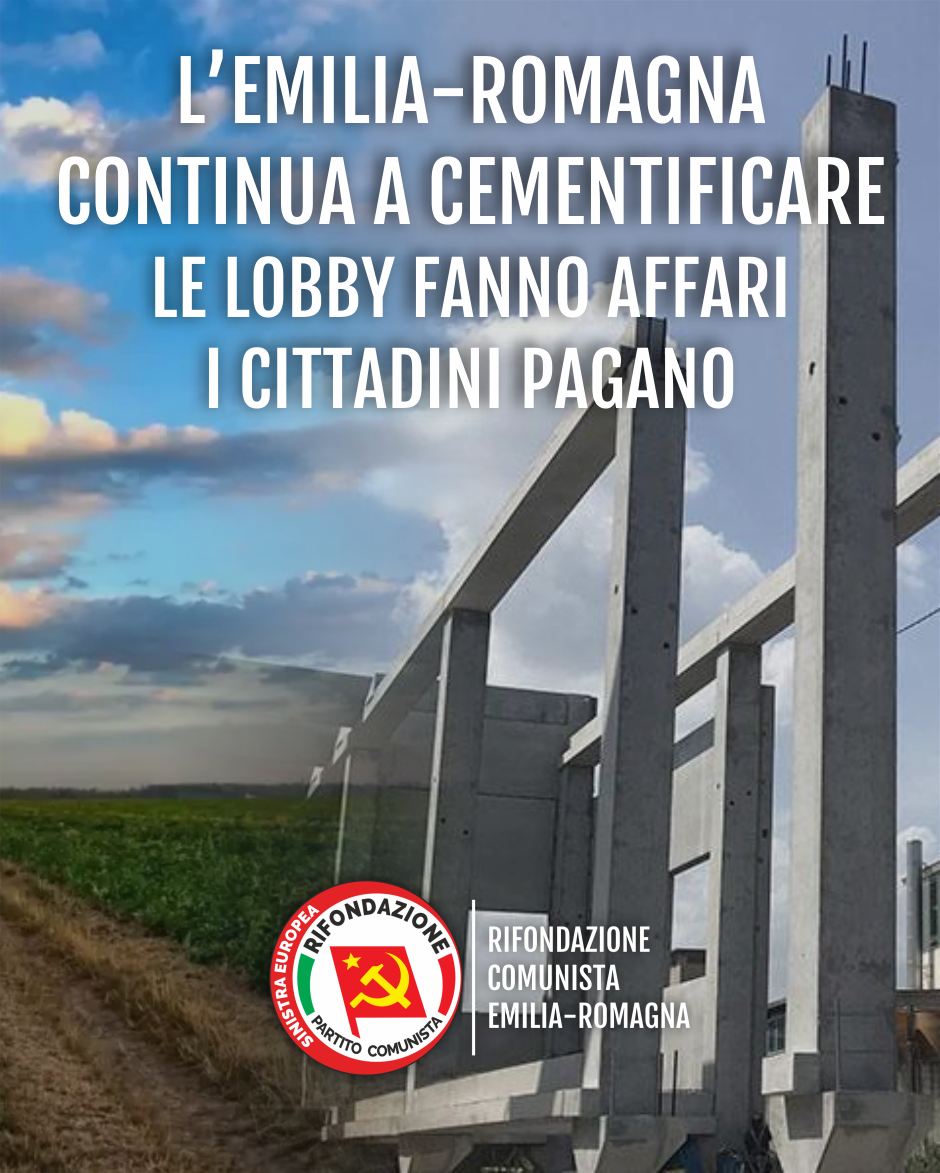CANCELLIAMO LA LEGGE URBANISTICA IN EMILIA ROMAGNA