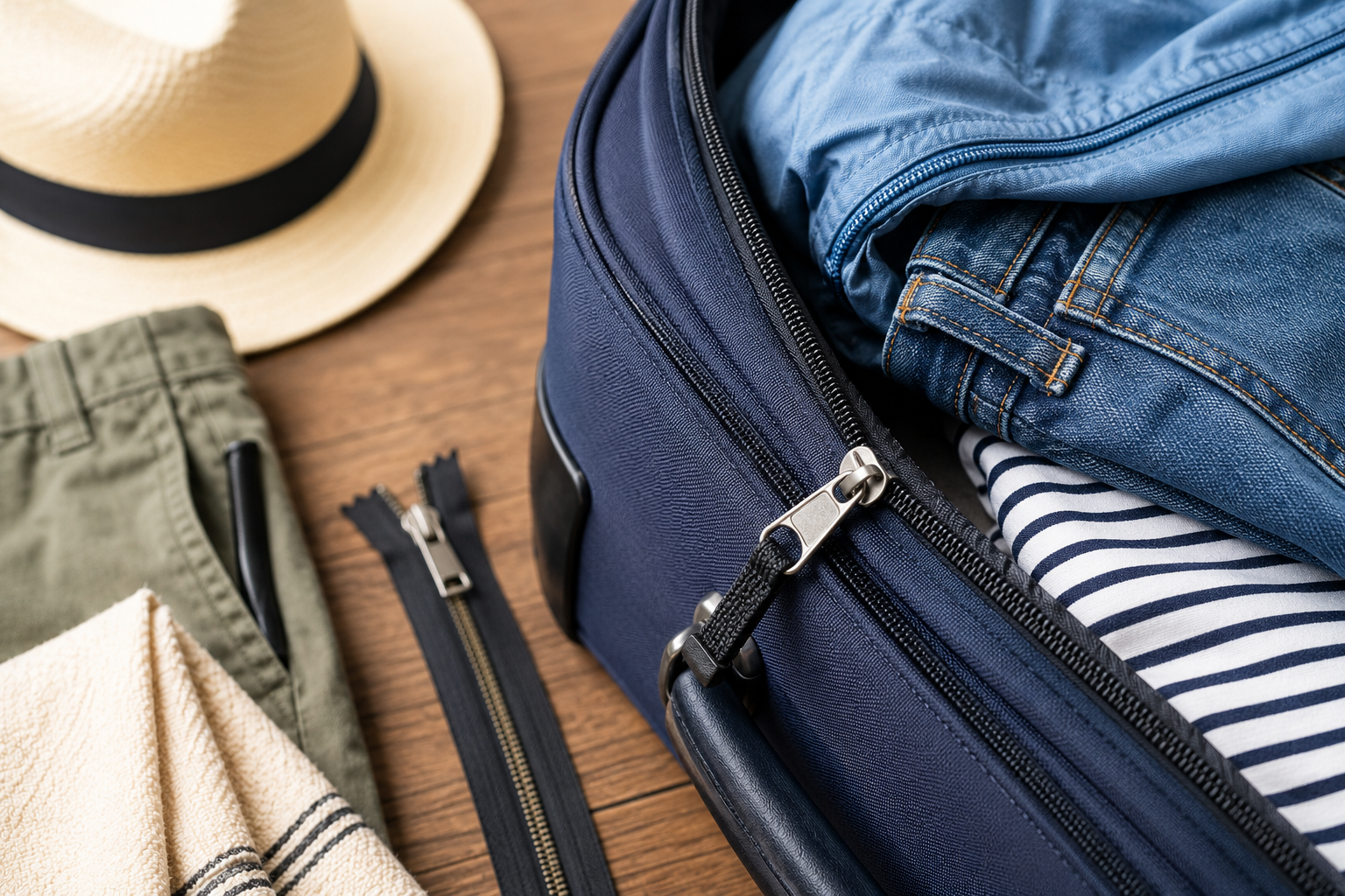 Cerniera rotta in vacanza? Ecco come la ripariamo in pochi minuti