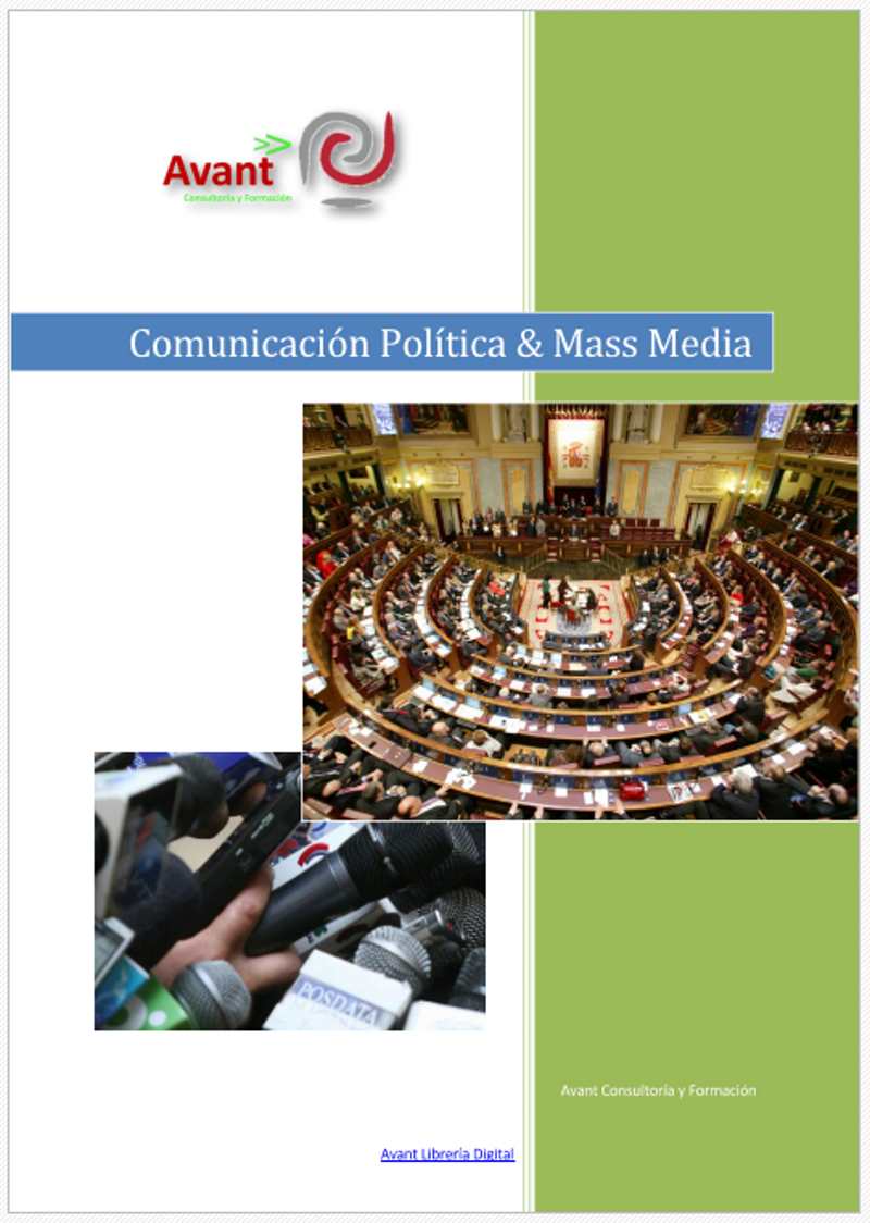 portada del manual de Comunicación política y mass media