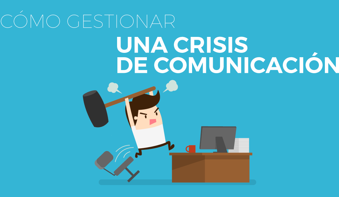 dibujo de una persona con un mazo de albañil golpeando su escritorio y su ordenador en actitud de frustración