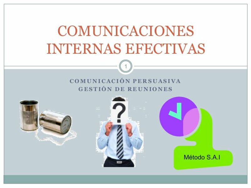 Curso de Comunicación internas efectivas