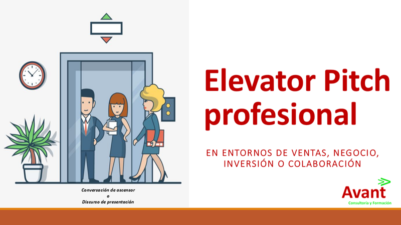 portada del curso sobre el Elevator Pitch