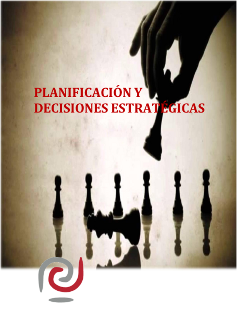 portada del manual de Planificación y decisines estratégicas
