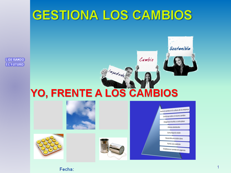 portada del curso yo, frente a los cambios