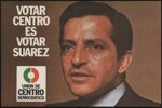 cartel de las elecciones de Suarez UCD