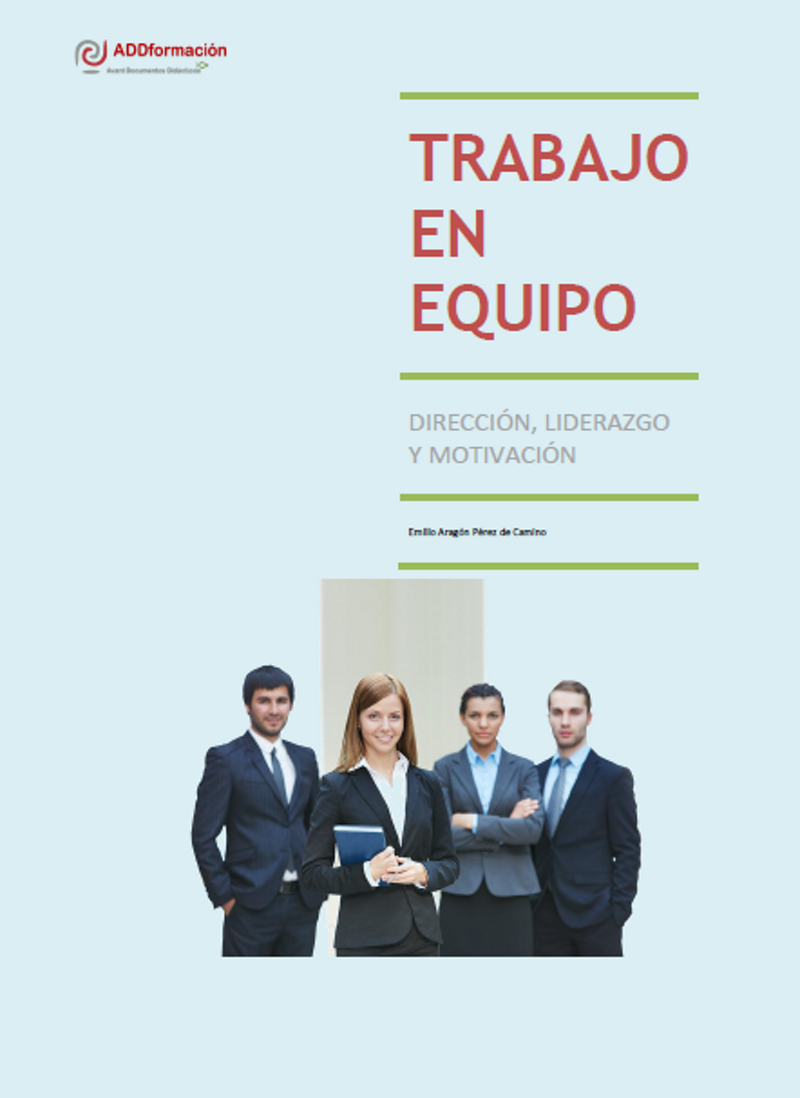 portada del manual Trabajo en equipo