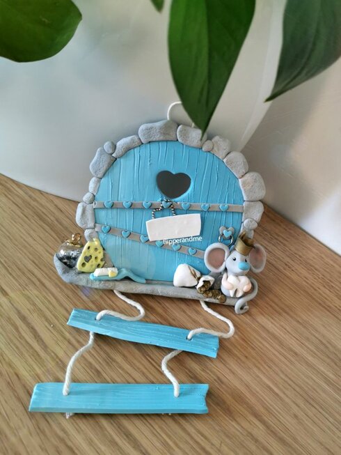 porta topino dentini celeste