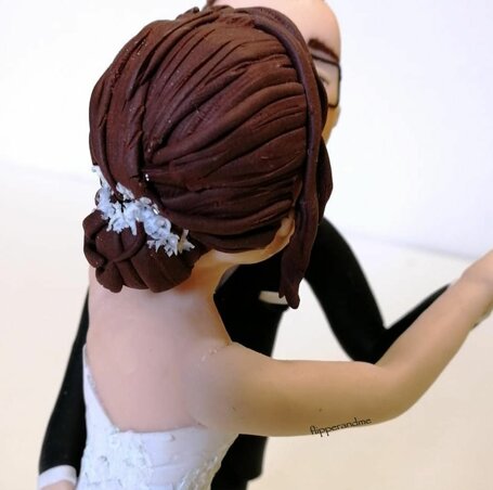 dettagli capelli sposa